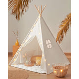 Tiny Land Teepee Tent For Kids, 100% Cotton Play Tent