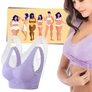 Seamless Wireless Push Up Bra