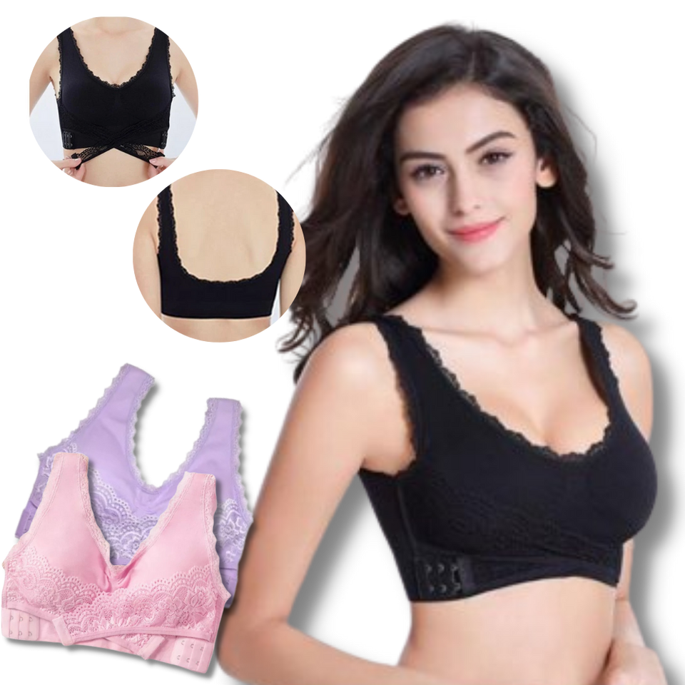 Seamless Wireless Push Up Bra