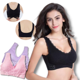 Seamless Wireless Push Up Bra